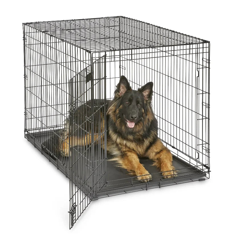 Foldable Collapsible Metal Large Metal Kennels Stackable Dog Cages for Large Dog Wholesale Dog Crate